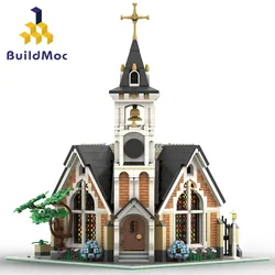 St. Joseph's Memorial Church Model Building Blocks Set MOC Modular Architecture Collection 3118PCS Bricks Toys Christmas Gift