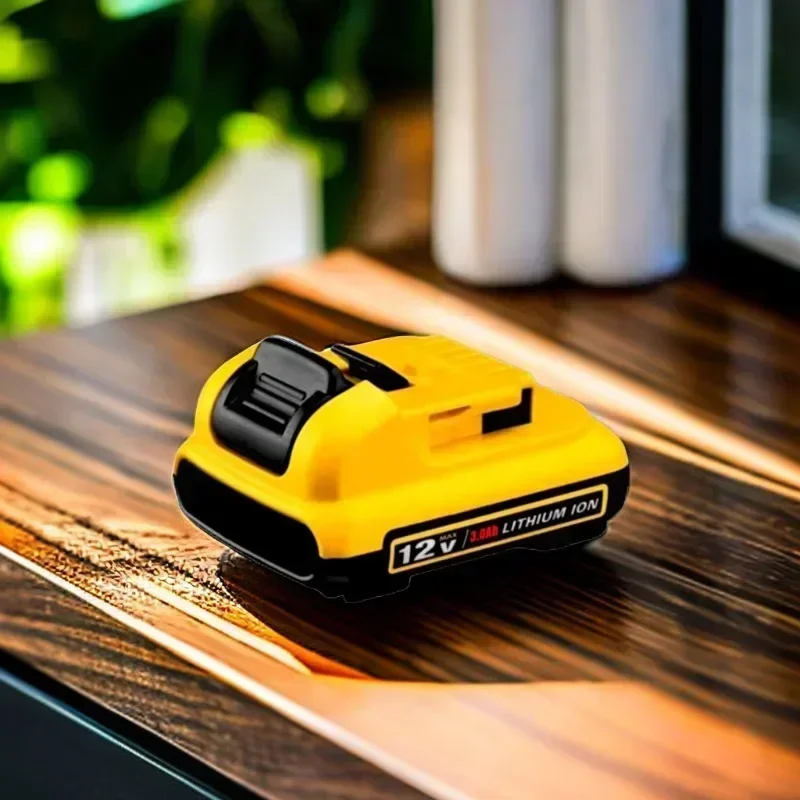 Cordless/Rechargeable for Dewalt DCB120 Lithium ion Batteries 12V 1.5Ah Battery DCB124 DW089LG DCD701F2 Power Tools/Laser Level