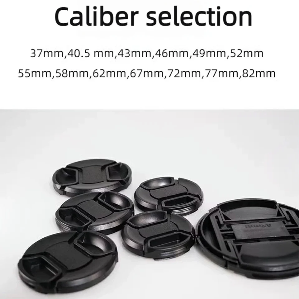 49 مللي متر 52 مللي متر 55 مللي متر 58 مللي متر 62 مللي متر 67 مللي متر غطاء العدسة غطاء وقائي لسوني نيكون كانون فوجي أوليمبوس بنتاكس التصوير SLR ملحقات الكاميرا