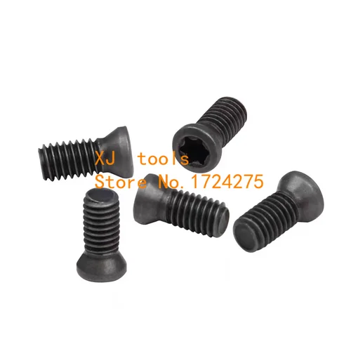 Imagen 2 del producto Tornillo nuevo M1.5 M1.6 M2 M2.5 M3 M3.5 M4 M5 M6, tornillo Torx de inserción CNC para reemplazar insertos de carburo, soporte de herramientas de torno CNC