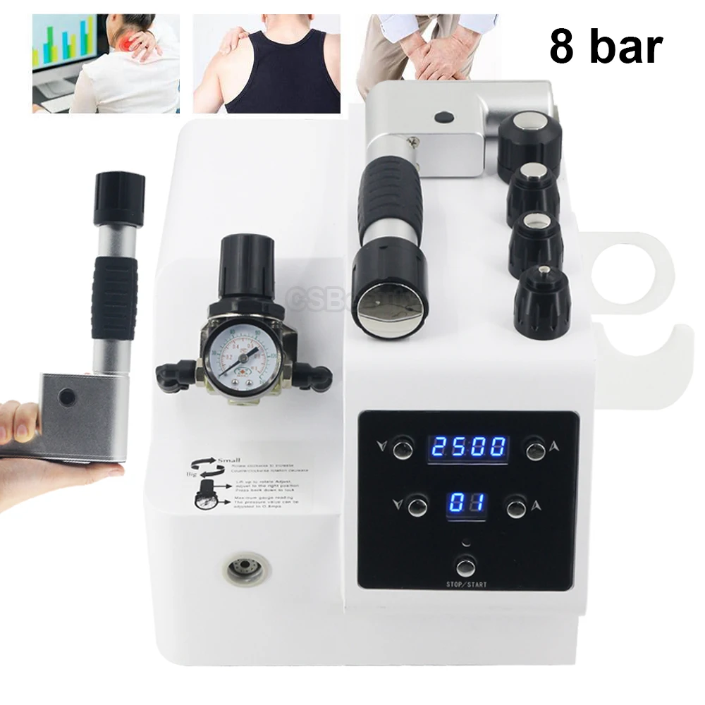 

Mini Pneumatic Shock Wave Device For ED Treatment Body Relax Massager New Extracorporeal Shockwave Therapy Machine Tennis Elbow