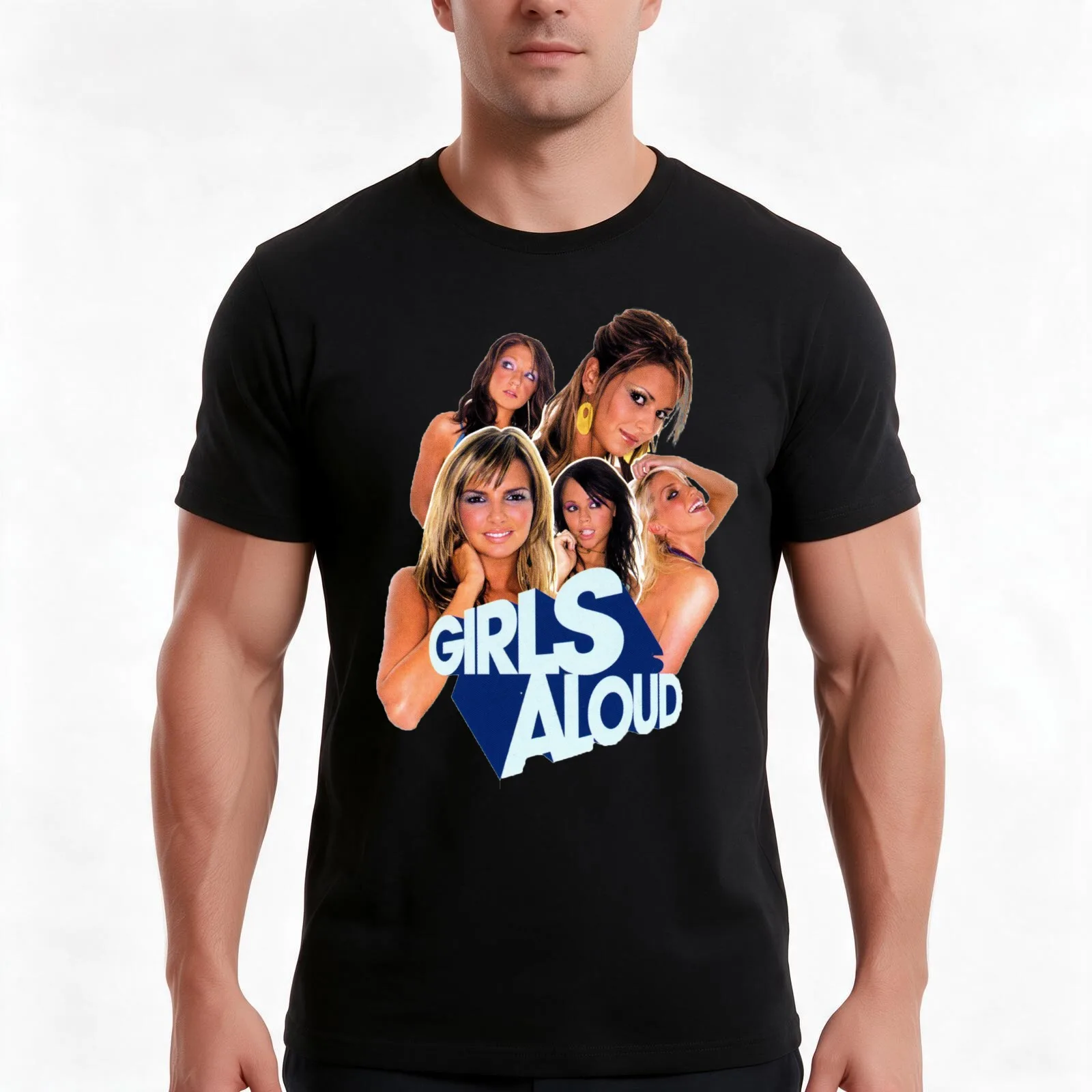 Tribute To Girls Aloud Band Singer Women Music T-Shirt, Summer Casual Cotton Tee, Oversized Streetwear Tops, Unisex Men Women