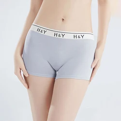 Soft Women Underwear Large Size Girls Safety Short Pants Female Mid-rise Underpants Lingerie Breathable Boyshorts Sexy Panties