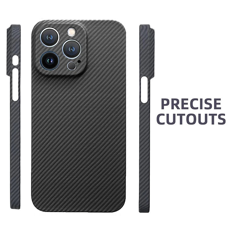 iPhone 15 14 13 12 Mini 11 Pro Xs Max X Xr Max 7 8 Plus SE 2020 2022 0.3mm PP Frosted Fundas Coque 용 카본 패턴 매트 케이스