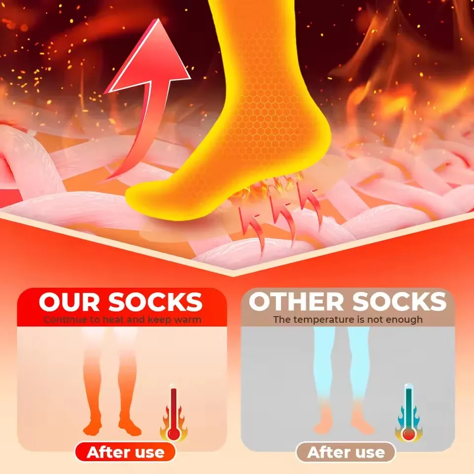 Electric Heating Massager Hot Compress Leg Joint Wrapped Hot Pressing Relax Muscles Promotes Blood Circulation Winter Warm Boots
