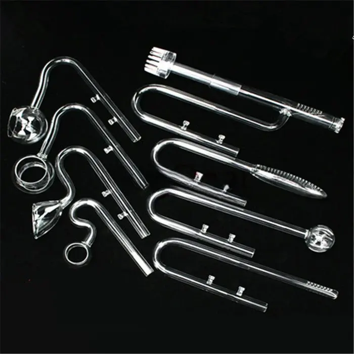 Aquarium Glass Lily Poppy Voilet Inflow Outflow Pipe For Planted Fish Tank 12/16mm 16/22mm Canister Filter Surface Skimmer Tube