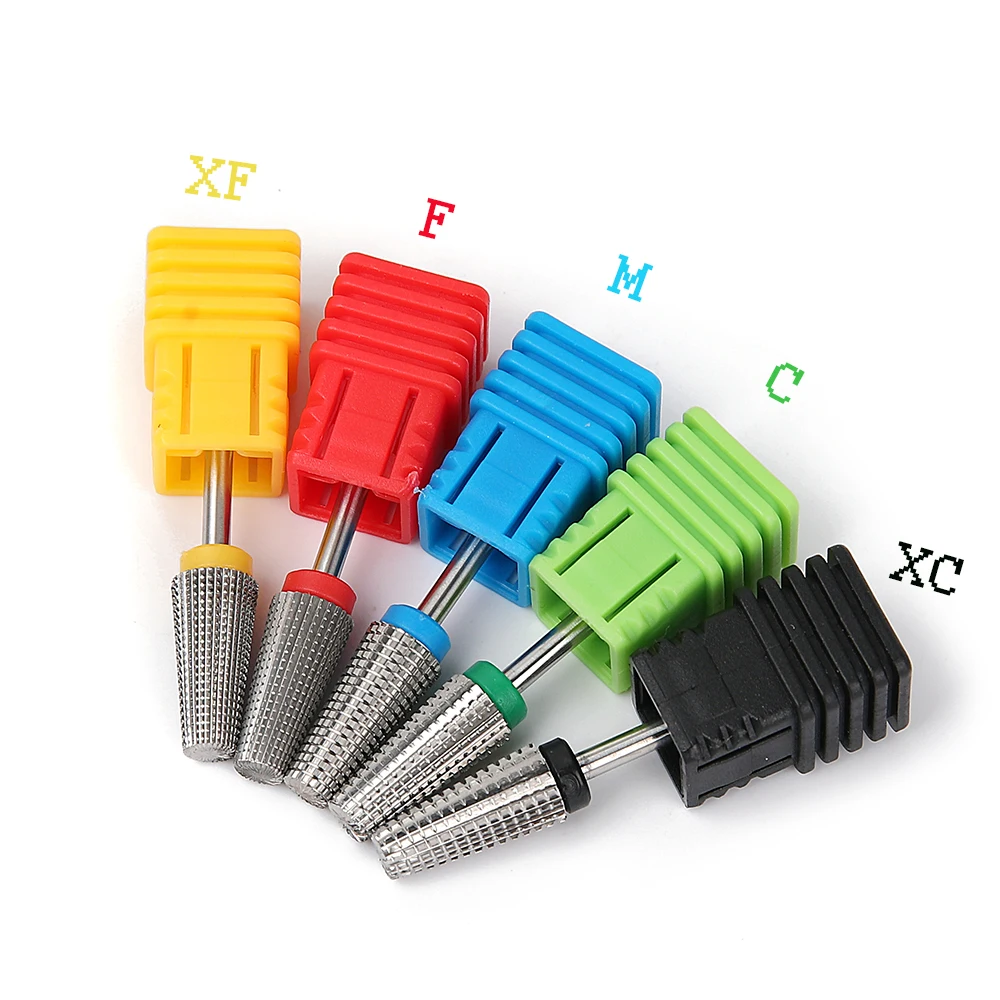 Brocas de carboneto de tungstênio para unhas, fresa profissional, cabeça de moagem para remover acessório de broca de unhas, ferramenta de manicure, 1 peça