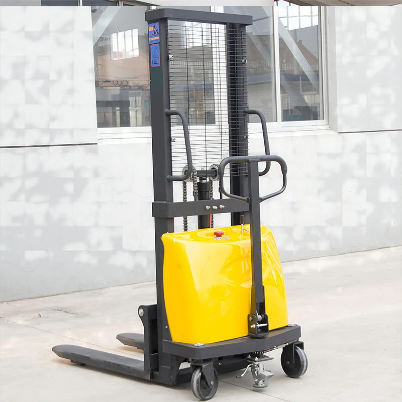 2025 New Generation Electric Stacker CE Certified 1 Ton Stacker Lift 5 Meter Electric Stacker
