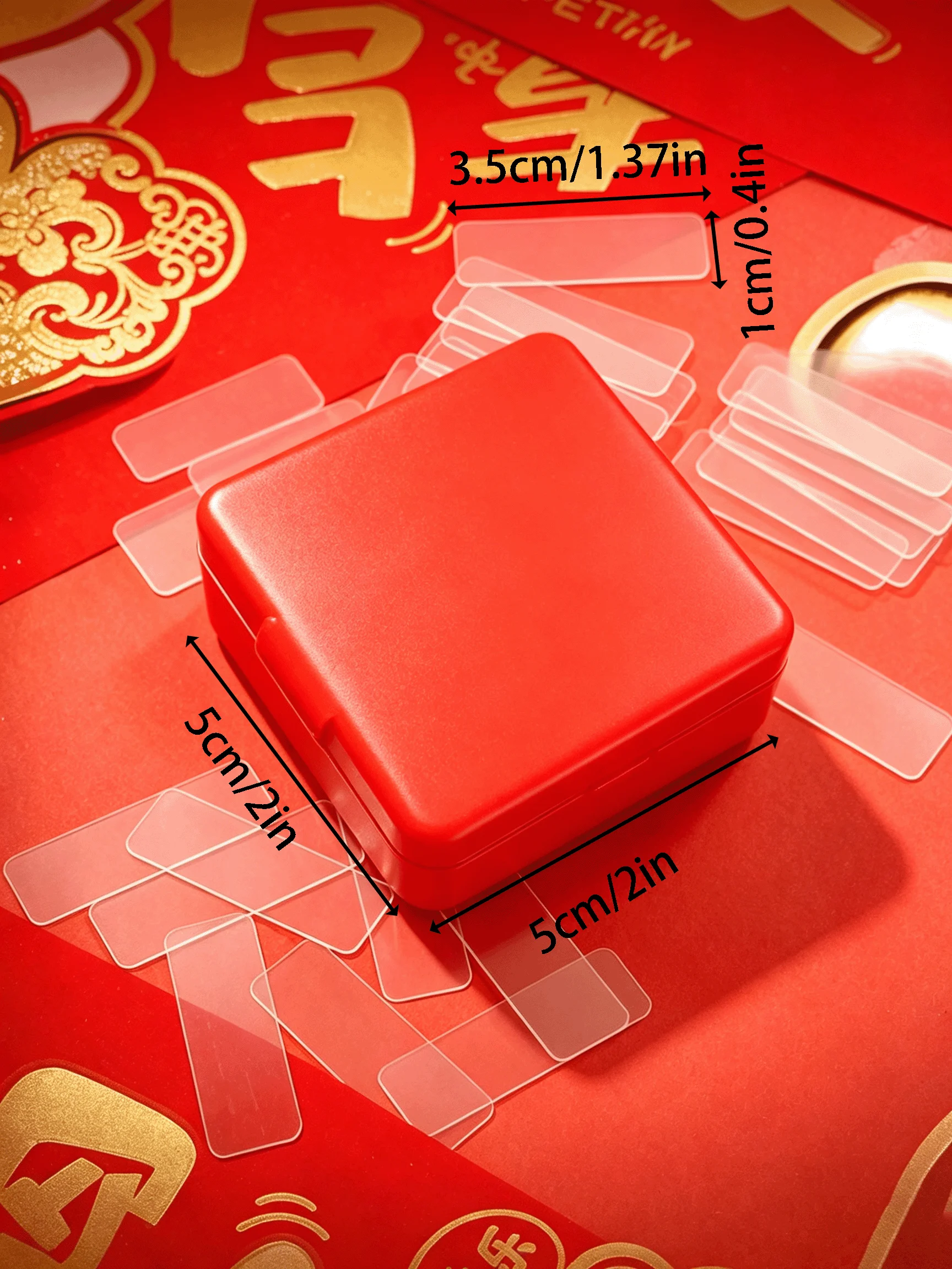 1/5/10pcs Transparent Double-Sided Tape - Removable Traceless Adhesive High-Intensity Multifunctional Installation Tape