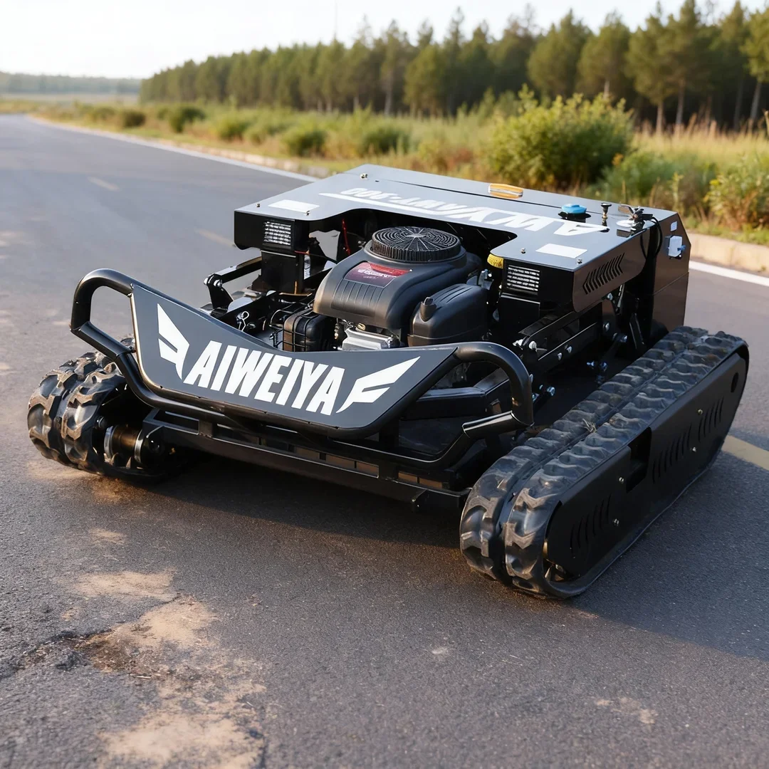 

Customized AWY-900 Wireless Remote Control Zero-Turn Lawn Mower 900mm Wide Cutting Multifunctional Snow Shovel Equipped