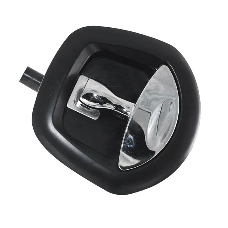 

ABBY-T-Type Fishtail Lock Off-Road Trailer Mechanical Door Lock Anti-Theft Lock Rv Paddle Entry Door Lock Black