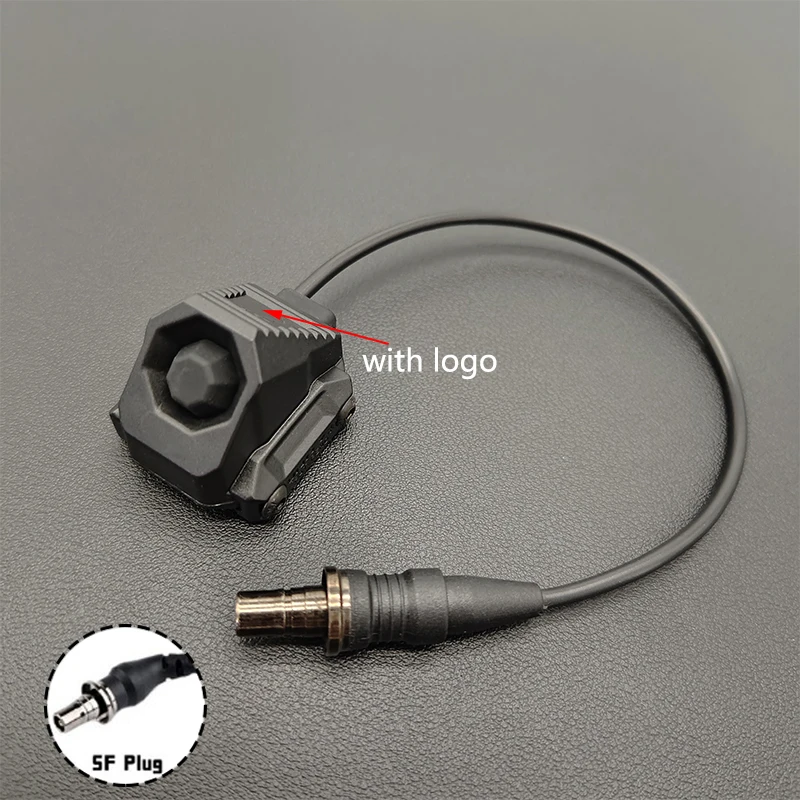 

Tactics AXON 2,5/3,5/SF штекер постоянного дистанционного переключателя давления для M300 M600 Peq15 Scout Light одинарный переключатель управления подходит для направляющей 20 мм