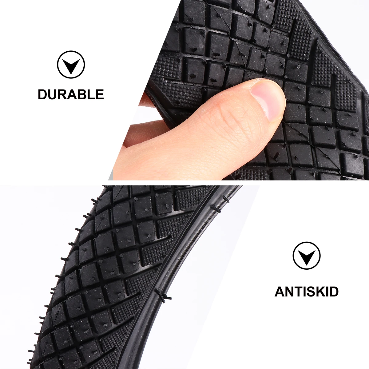 

14X2.125 Balance Outer Tire Rubber Anti-Slip Durable For Kids Balance Bike Easy Inflate Install Use In Rain