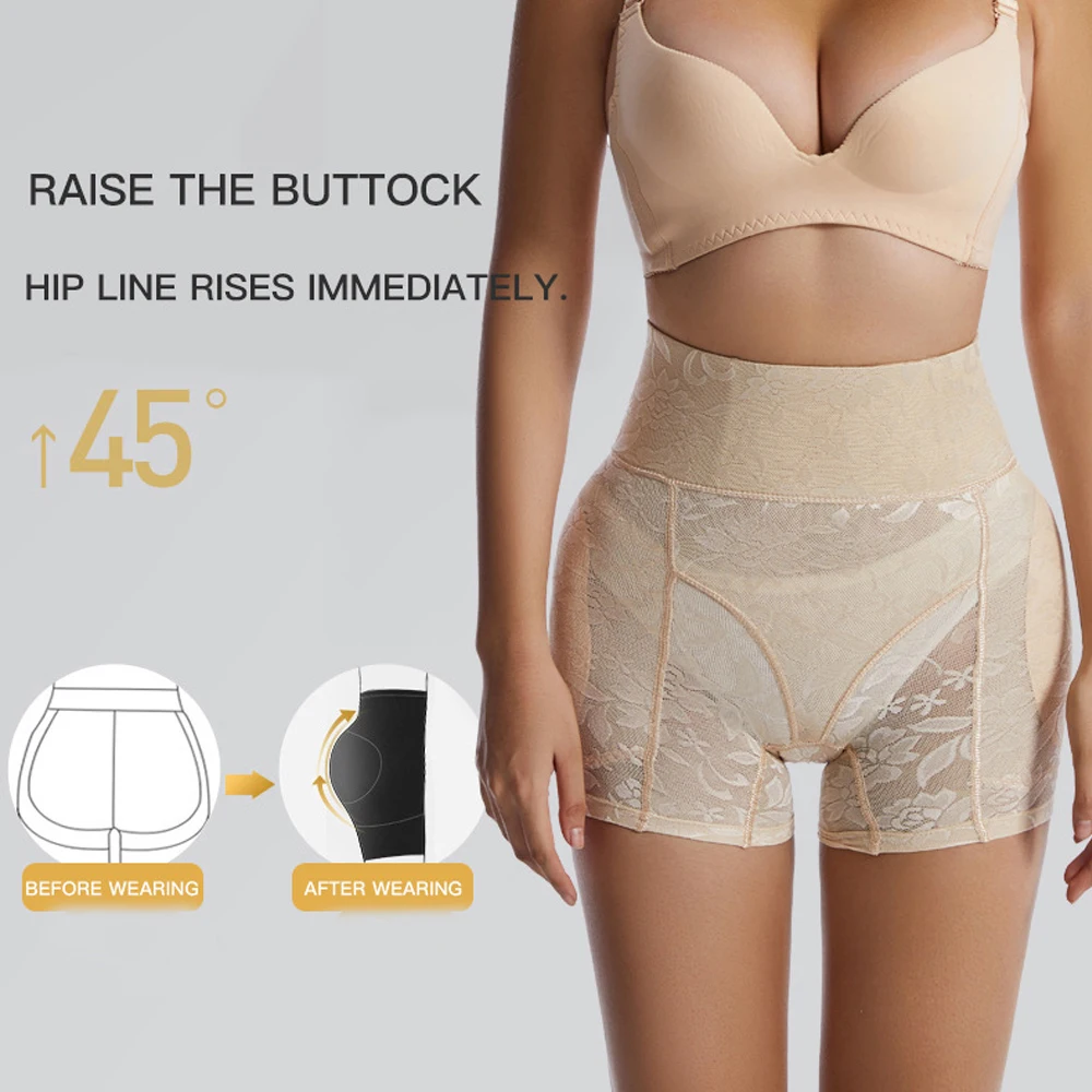 Hip Enhancer Shapewear para Mulheres, Cueca Butt Pad, Body Shaper, Butt Lifter, Calcinha de Controle