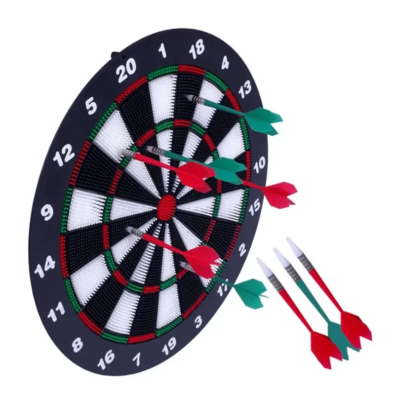 

[Funny] Shooting game Toy Safe Polyethylene Dart Board Silent Wear-resisting Dartboard Sets outdoor sport Shooting target toy