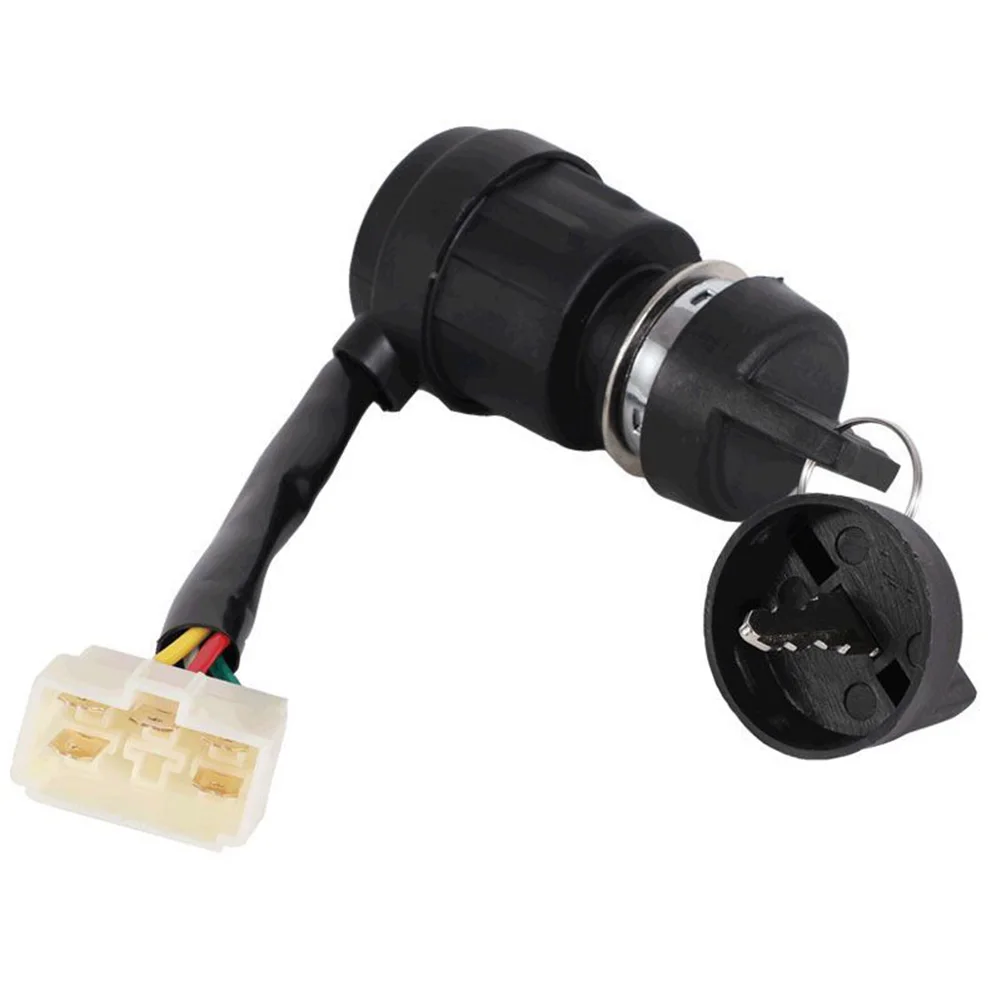 1Pc 5 Wire 5 Pin Ignition Key On Off Switch Assembly For Diesel Engine Generator High Quality Ignition Switch Hot Sale Part