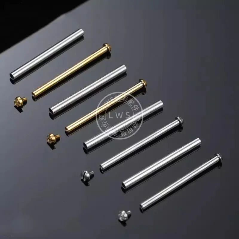 GMW-B5000 connecting rod For Casio G-SHOCK GMW-B5000 watchband fixed shaft small gold/silver block screw rod sleeve accessory