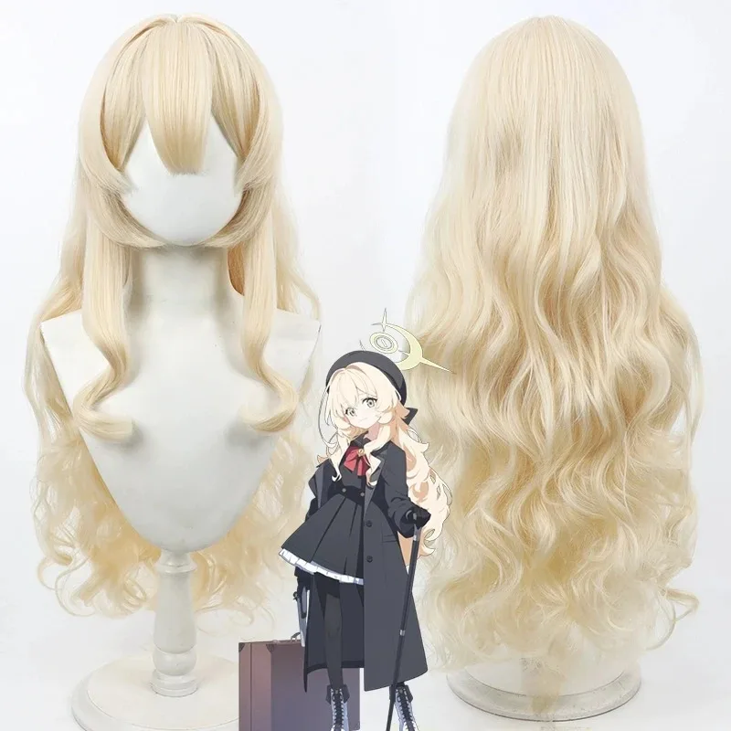 

Игра Аниме Синий Архив Professor Niyaniya Косплей Парик 90 СМ Длинный Черный Хвост Термостойкие Синтетические Волосы Хэллоуин Вечеринка