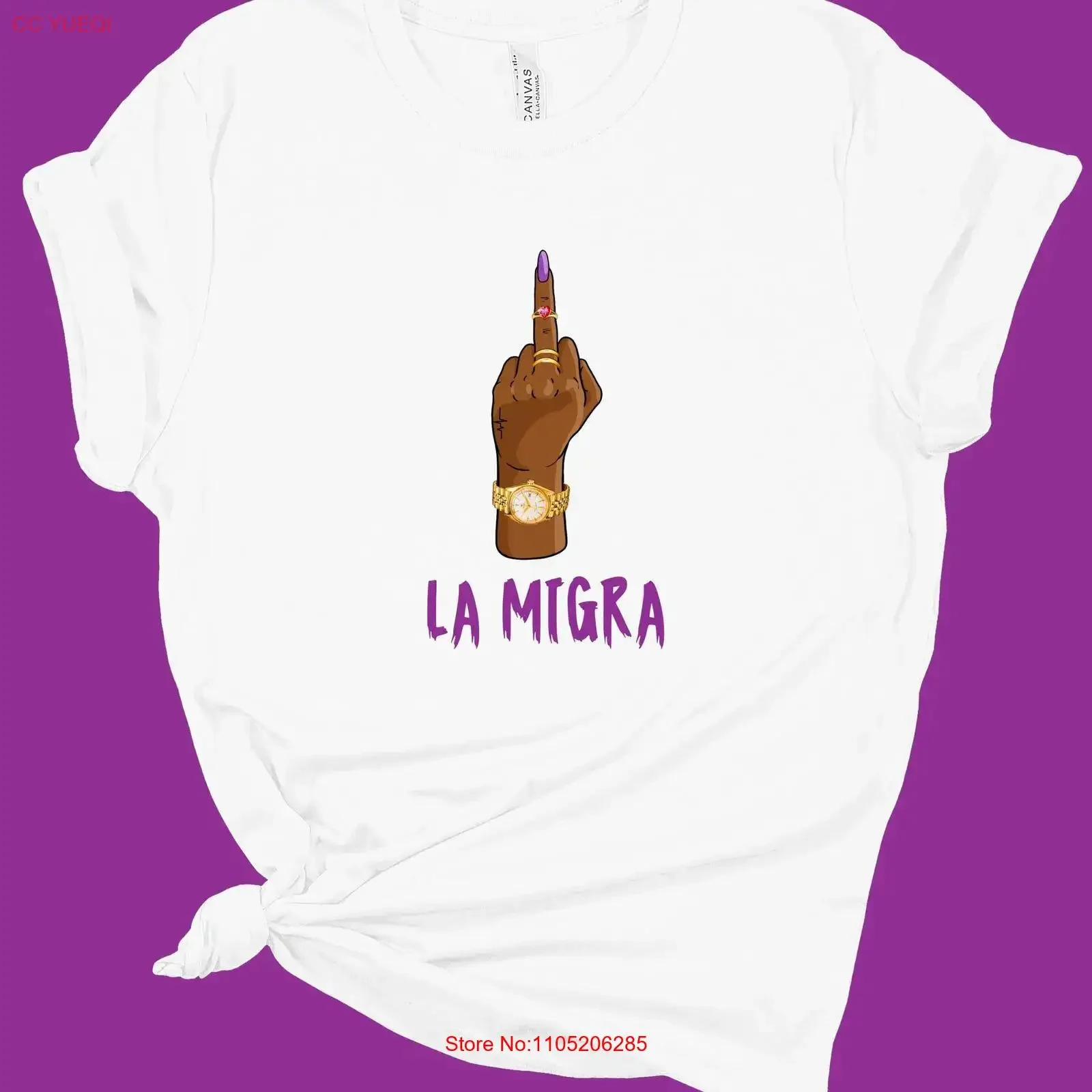 CHINGA LA MIGRA Funny T Shirt Latinx Apparel Mexico Immigration Mexicans Ain't Going Anywhere maga vintage Washed Soft