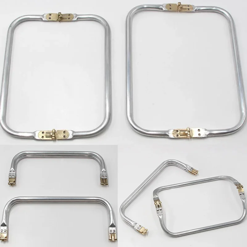 20cm 25cm 30cm Bag Frame For Purse Doctor  Metal Aluminium Tube Handle Accessories Clutch Parts 3 Colour