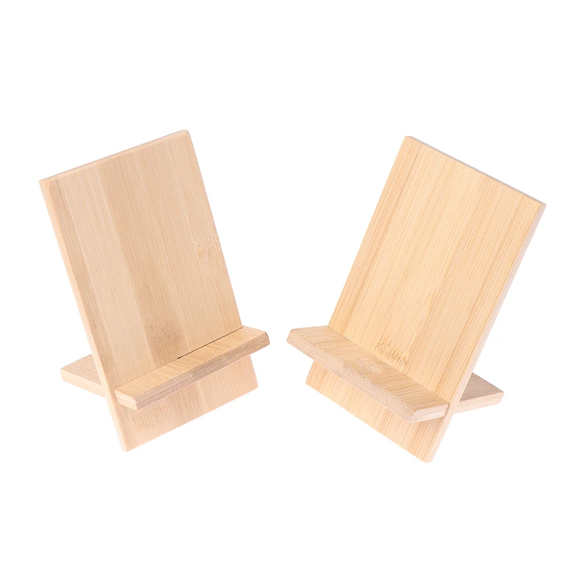 1PCS New Wooden Phone Holder Stand Mobile Smartphone Support Tablet Stand