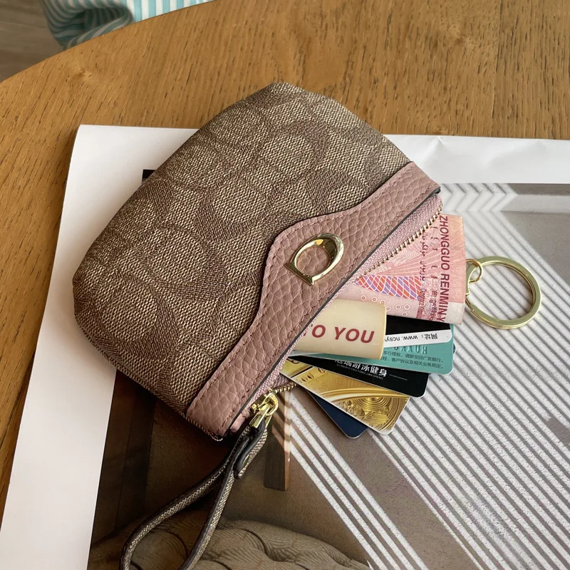 Portafoglio piccolo Portafogli ultra sottili Zero da donna Cerniera compatta Mini Nuovo 2025 Internet Celebrity Design di nicchia alla moda Ins