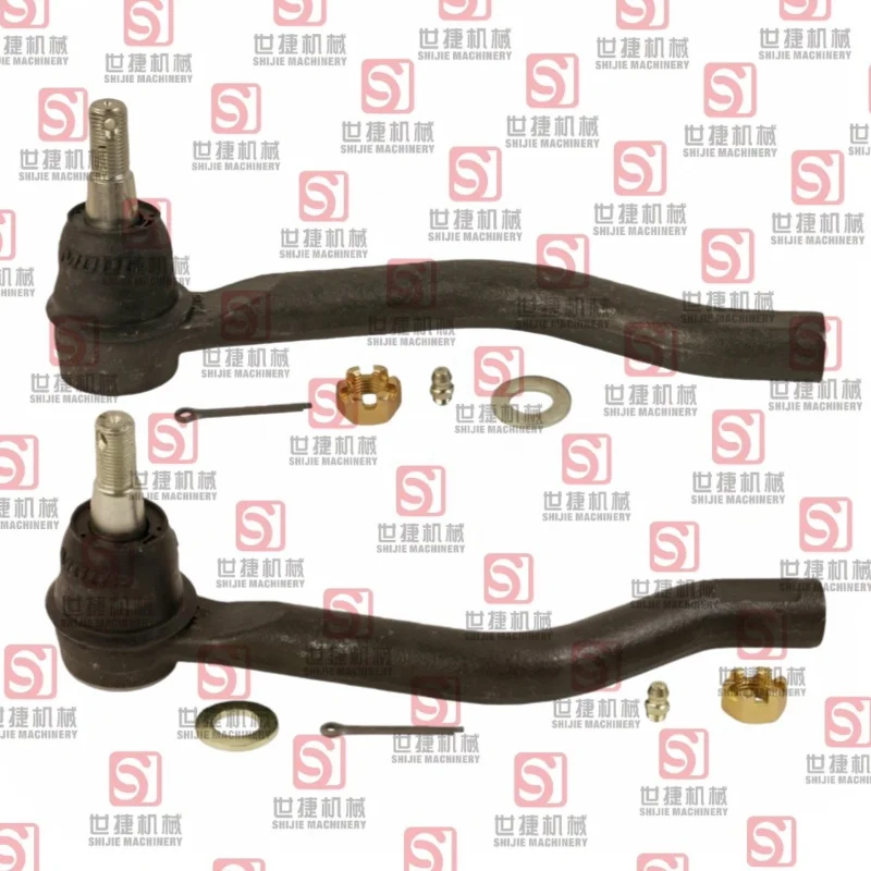 2 Pcs Left & Right Outer Tie Rod Ends For NISSAN MAXIMA ALTIMA MURANO ES800357 ES800358 D8640-JA00A D8520-JA00A