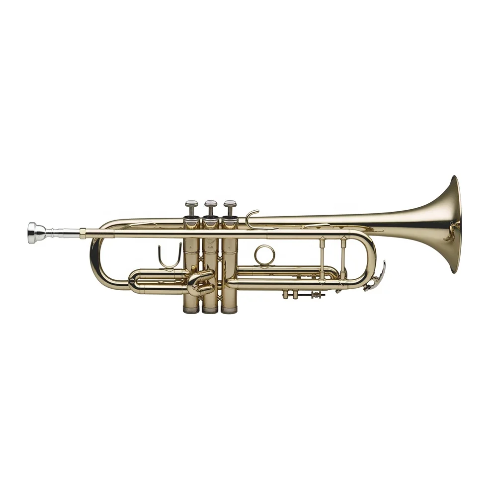 Seasound OEM Professional Bach Imitation Gold Trumpet Instrument Trompetta JYTR409