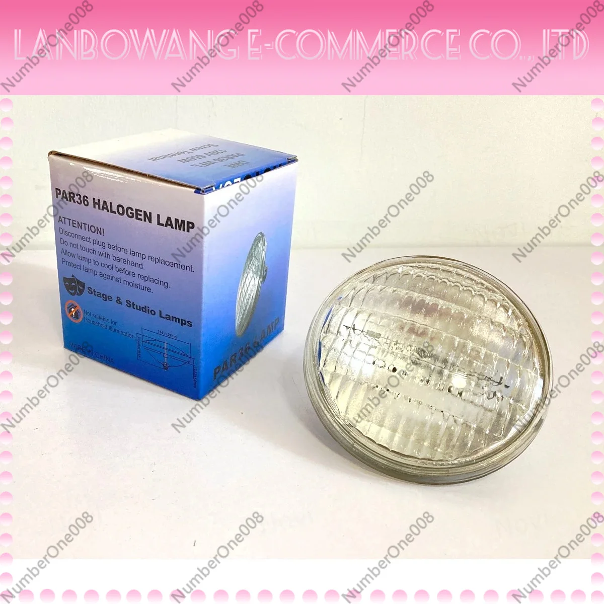 2pcs 4pcs DWE Par36 120V 650W Halogen bulb Blinder Track Guide Spotlight Studio Stage Show Audience Light Screw Terminal Bulb 5