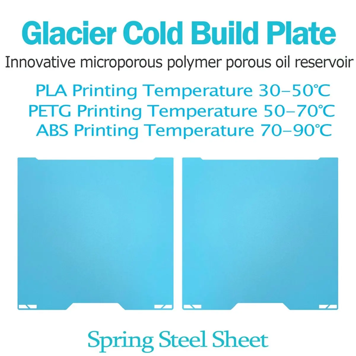 2026 New 2PCS for H2d Build Plate Smooth Build Plate Hiqh Quality for H2D Accessories Spare Parts
