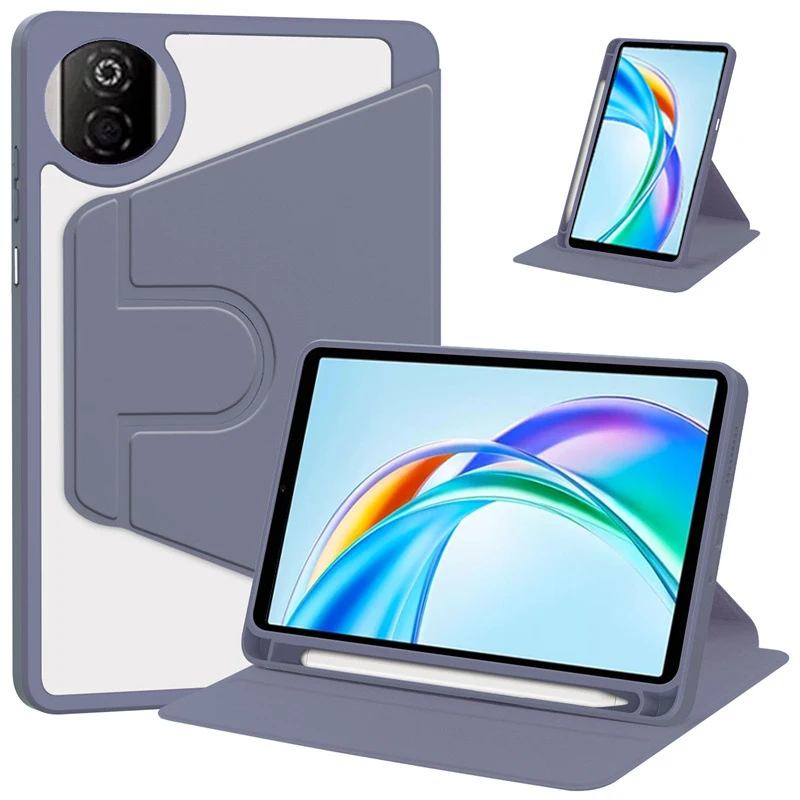 

Чехол для Huawei Honor Pad X7 8,7 дюйма 2025 года, акриловый, с вращающейся подставкой, прозрачная задняя панель, JMS-W09/JMS-L09, 8,7-дюймовый чехол
