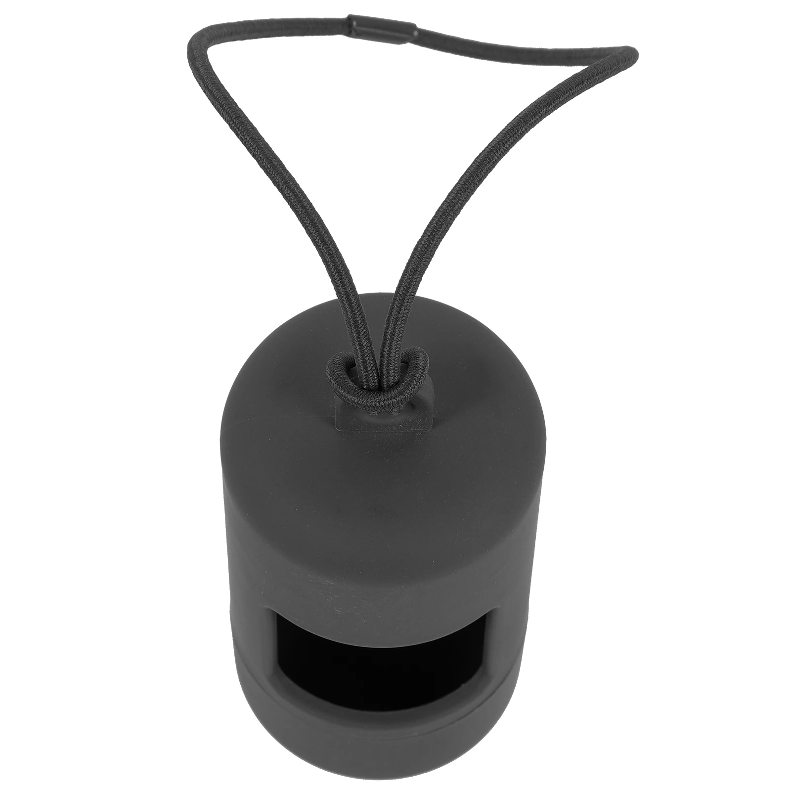 

Portable Poop Bag Dispenser Black Color Lightweight Compact Daily Use Pet Waste Supplies Travel Friendly Reliable Materials Dog