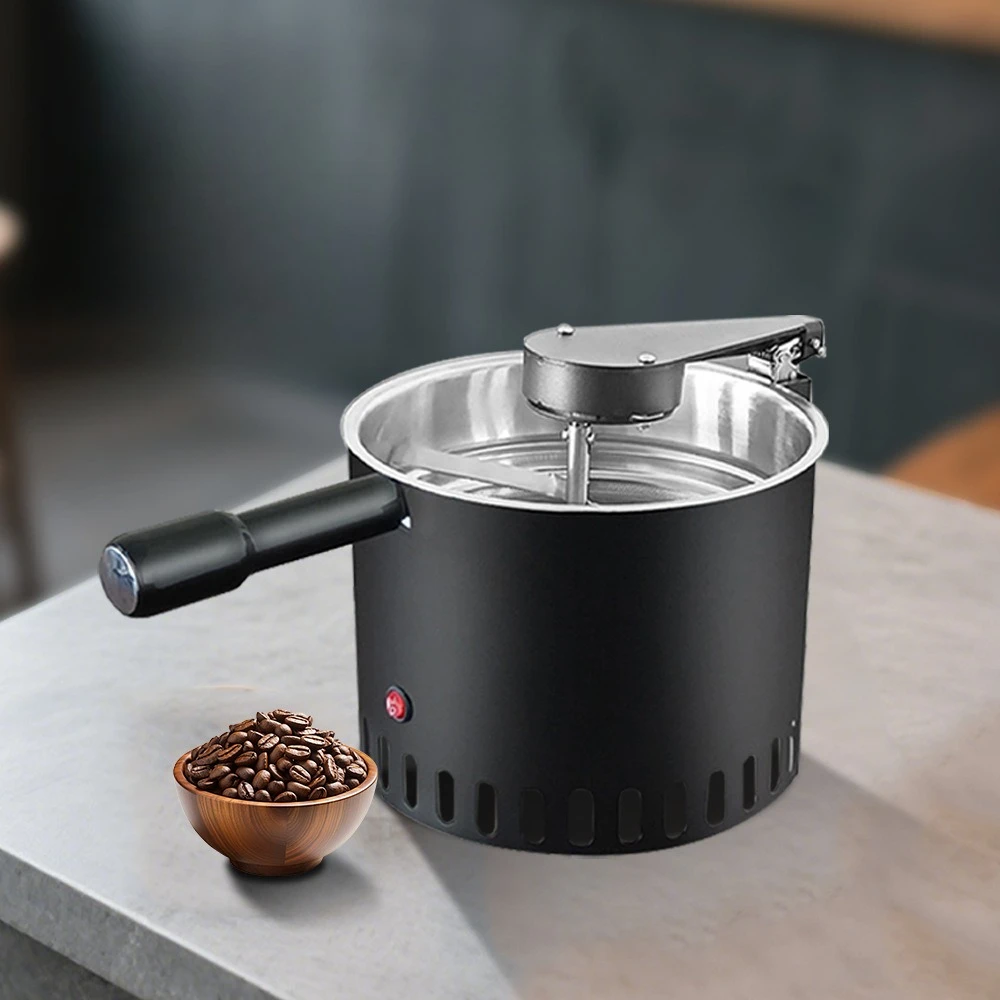 Coffee bean cooler fully automatic rotation strong cooling commercial 600g large capacity coffee bean cooling plate