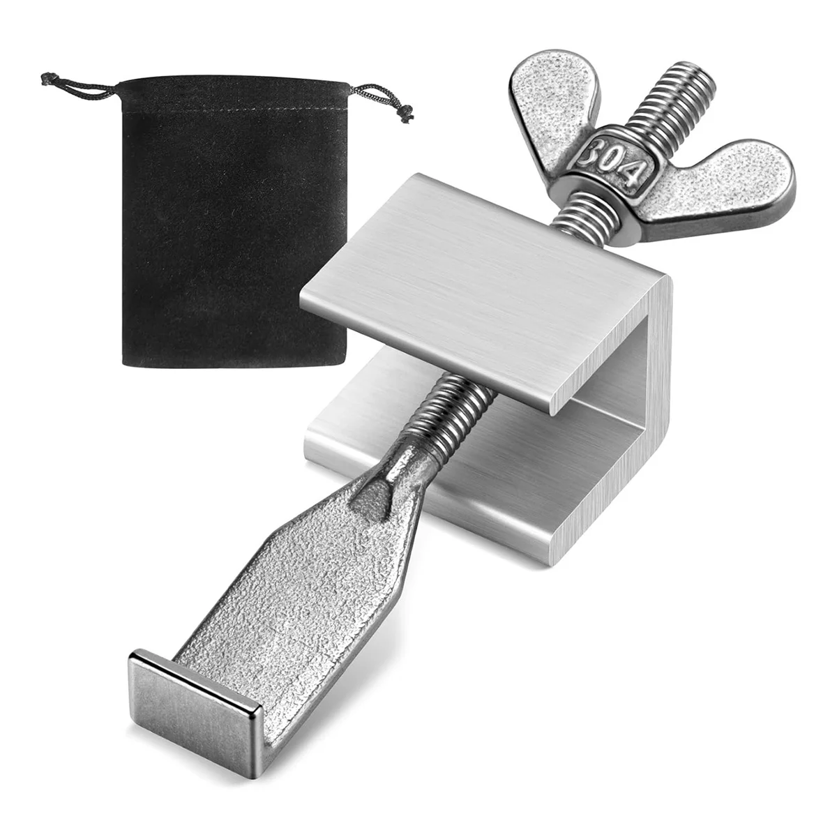 

A16Q-Upgraded Portable Door Lock, Heavy Duty Metal Door Locker for Extra Home Security, Adjustable Travel Door Security