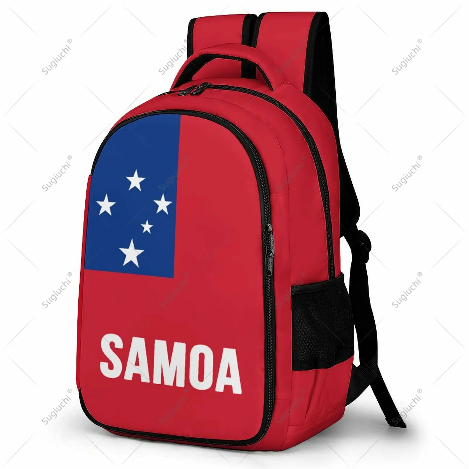 

Backpack Samoa Flag Student Schoolbag Smart Business Travel Leisure Backpack Laptop Back Pack Office Work Bag