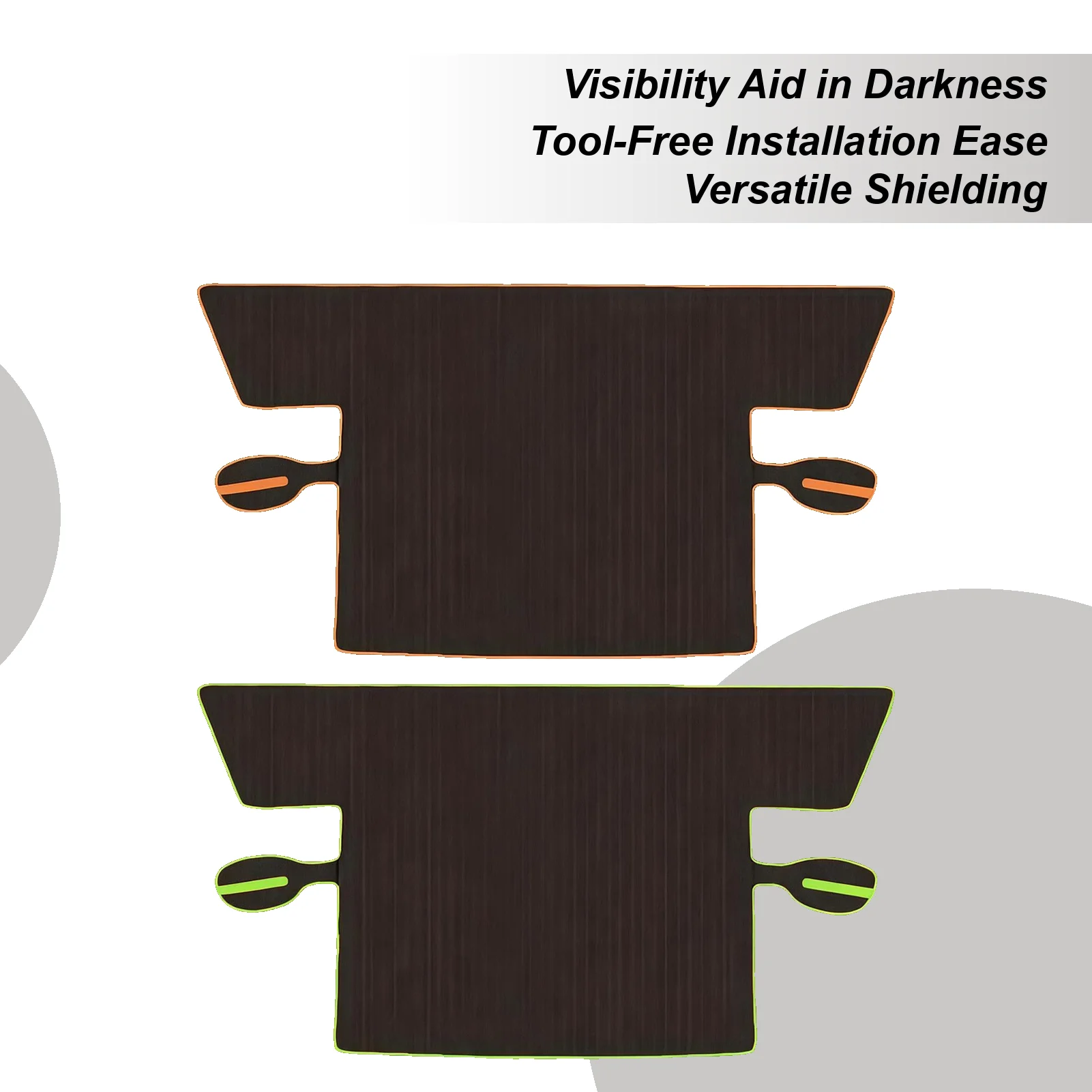 車のフロントガラス用の積雪カバー防水反射プロテクターアクセサリー冬用フロントガラスカバー霜用屋内屋外suv用