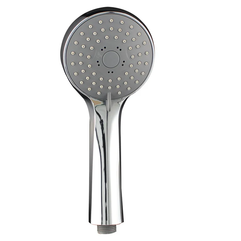 Foreign Trade Bathroom Imitation Stainless Steel Nickel Brushed BN/pvd/orb Pressurized Thickened Shower Head Factory Wholesale