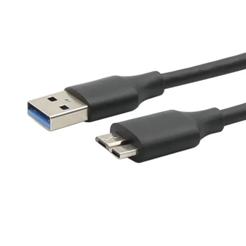 USB3.0 Type A to Micro B Male Super Speed Cable, Stable Data Sync Cord, Practical Accessory for External HDD Hard Disk Data Tran