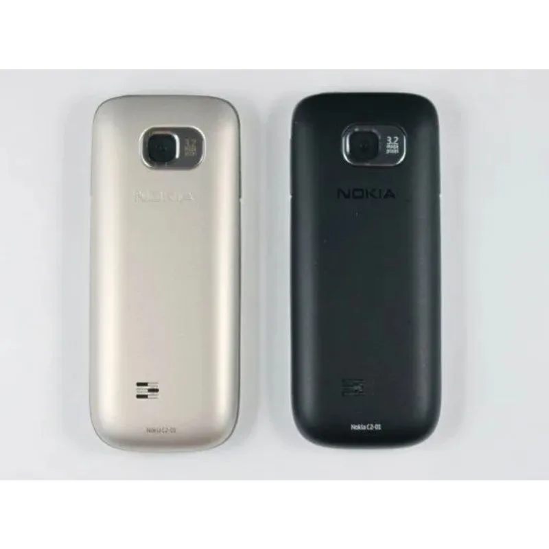 Nokia C2-01 Network Unlocked Mobile Phone 3.15MP Camera 3G  Multi Language Russian Arabic Hebrew Keypad Basic Cellphone view 5