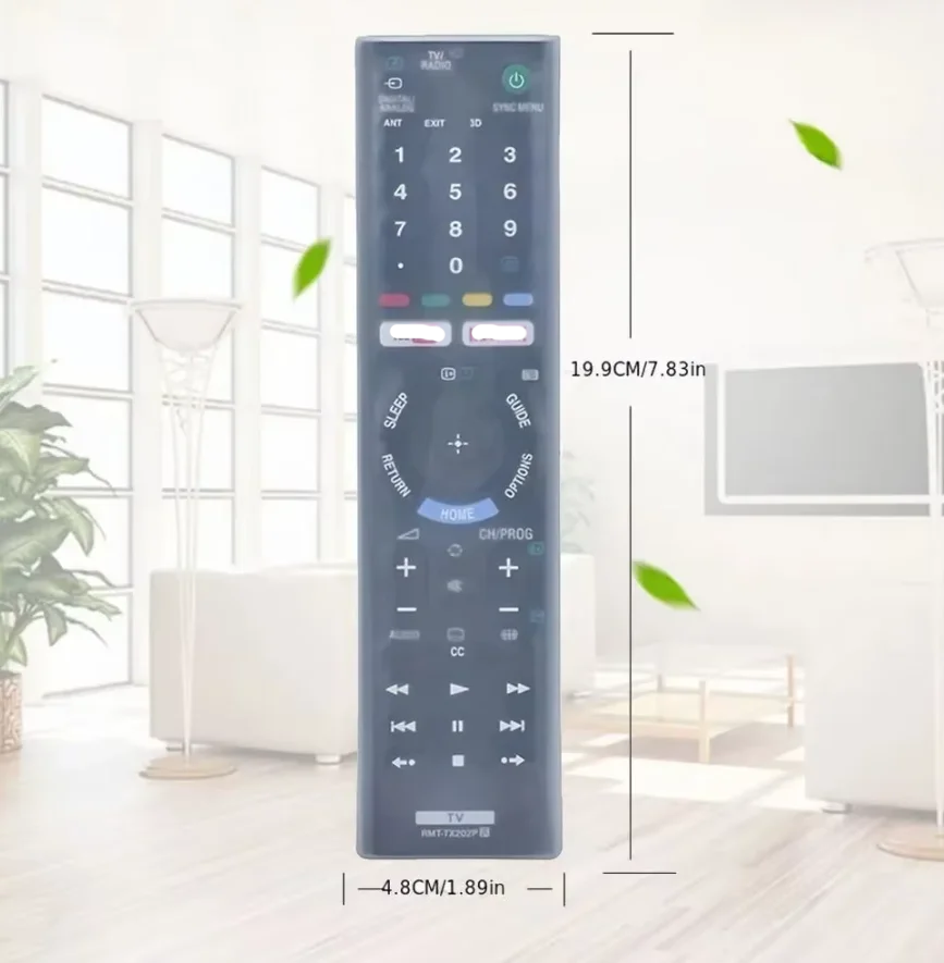 Pokrowce na pilota do telewizora Sony RM-ED052 RM-ED050 RMT-TX200C RMT-TX100D RM-ED053 RM-ED060 RMF-TX300C Wstrząsoodporne silikonowe etui