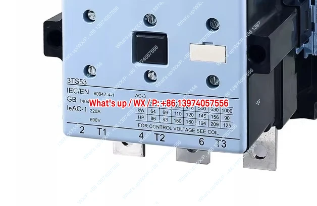 AC contactor 3TS47 48 49 50 51 52 53 54 55 5622 220V 3TF   (auxiliary touchpoint 22 [2 open 2 closed])