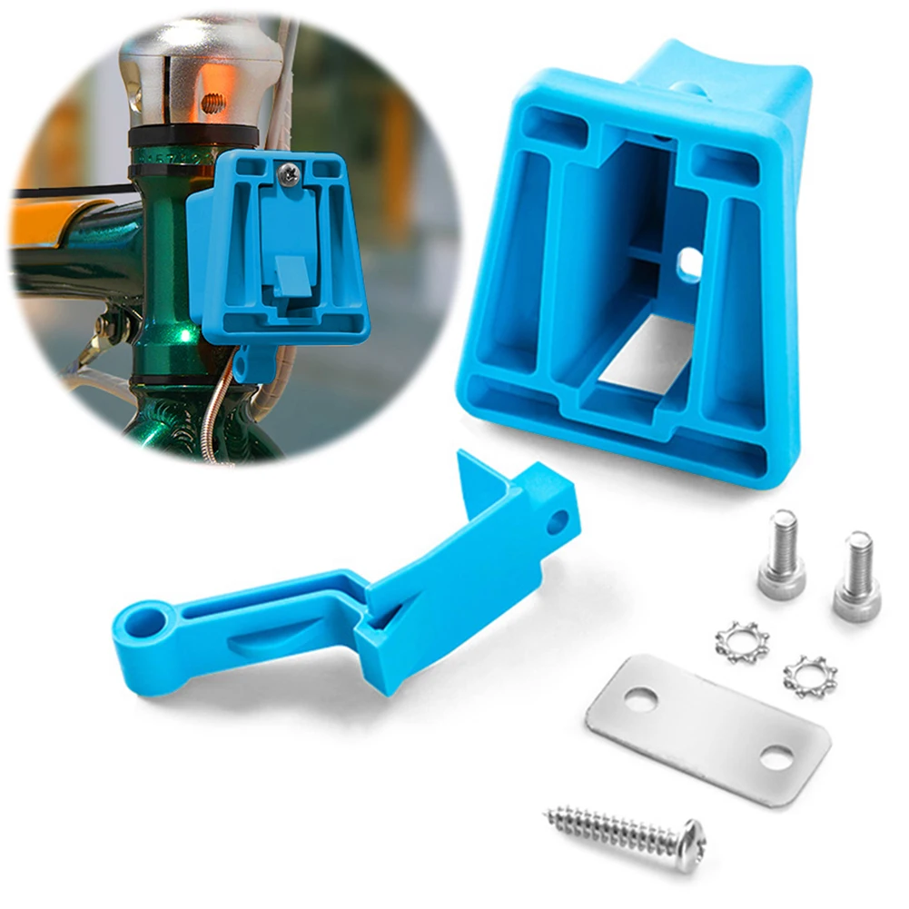 

Folding Bike Front Carrier Rack with Accessories Bicycle Pig Nose Mounting Adapter for Brompton Folding Bike