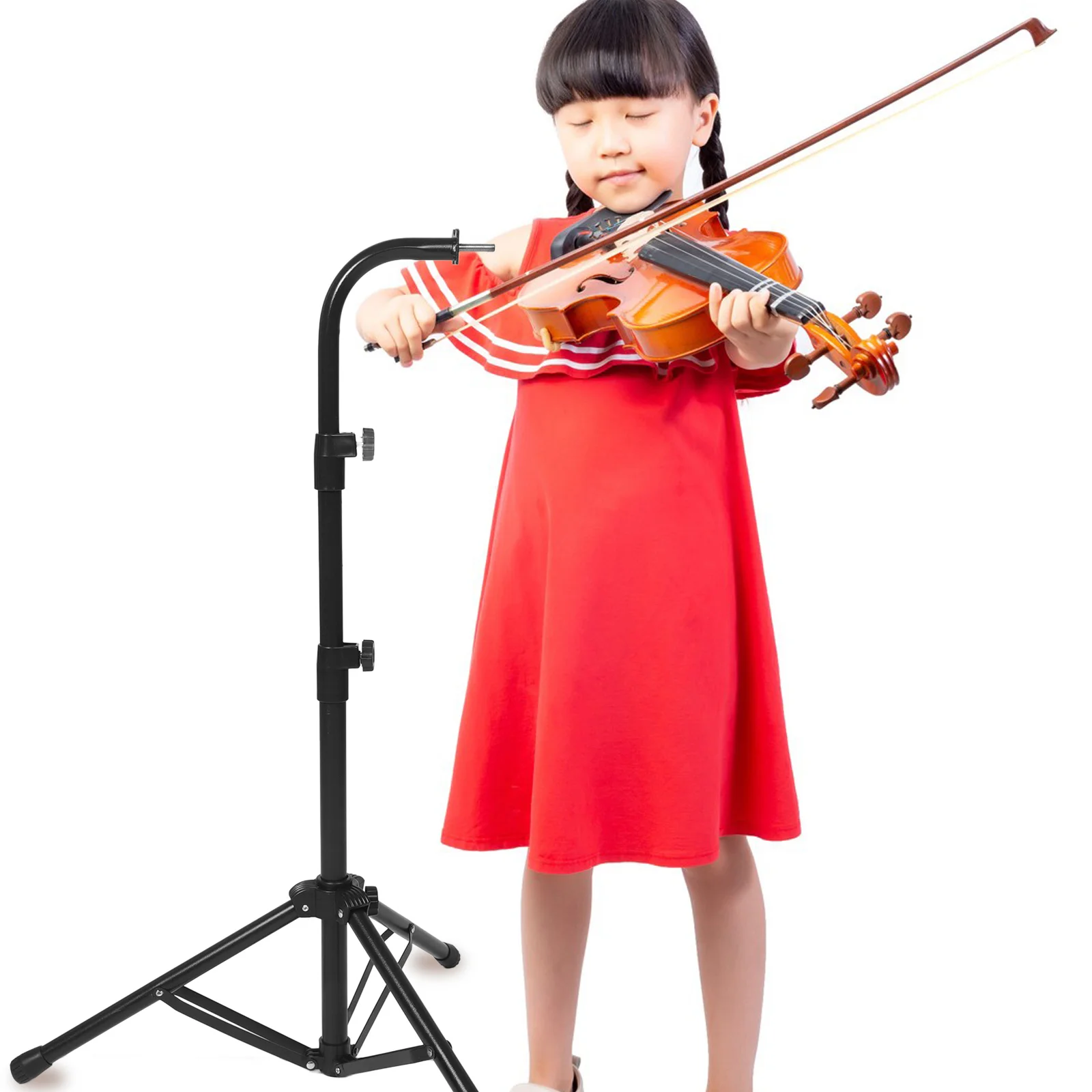 

Bell Lift Stand Guitar Detachable Tripod Sound Beam Chime Bar Holder Steel Pipe Spraying Electroplating Alto Saxophone