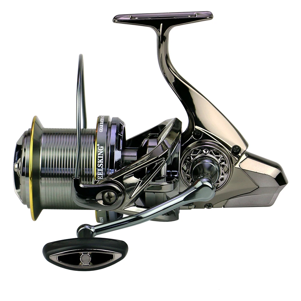 

GHOTDA Windlass Fishing Spinning Reel 10000-12000 Max Drag 45lb Metal Boat Fishing Trolling Reel Saltwater Gapless Sea Fish Reel