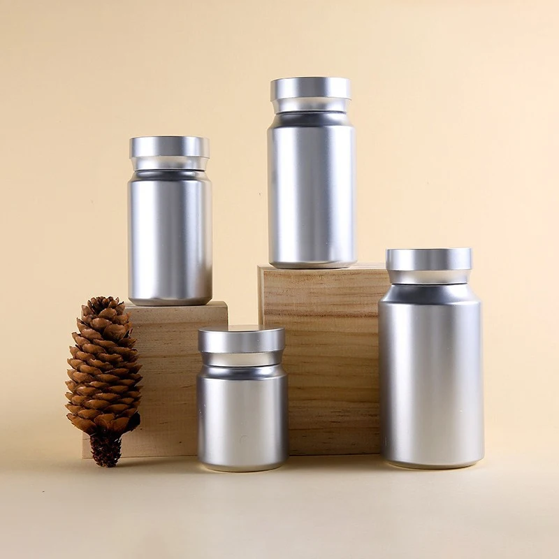 Sample Tablet Packaging Bottle Container Pill Packer Plastic Jars Capsule Bottles With Lid For Pill Food Candy