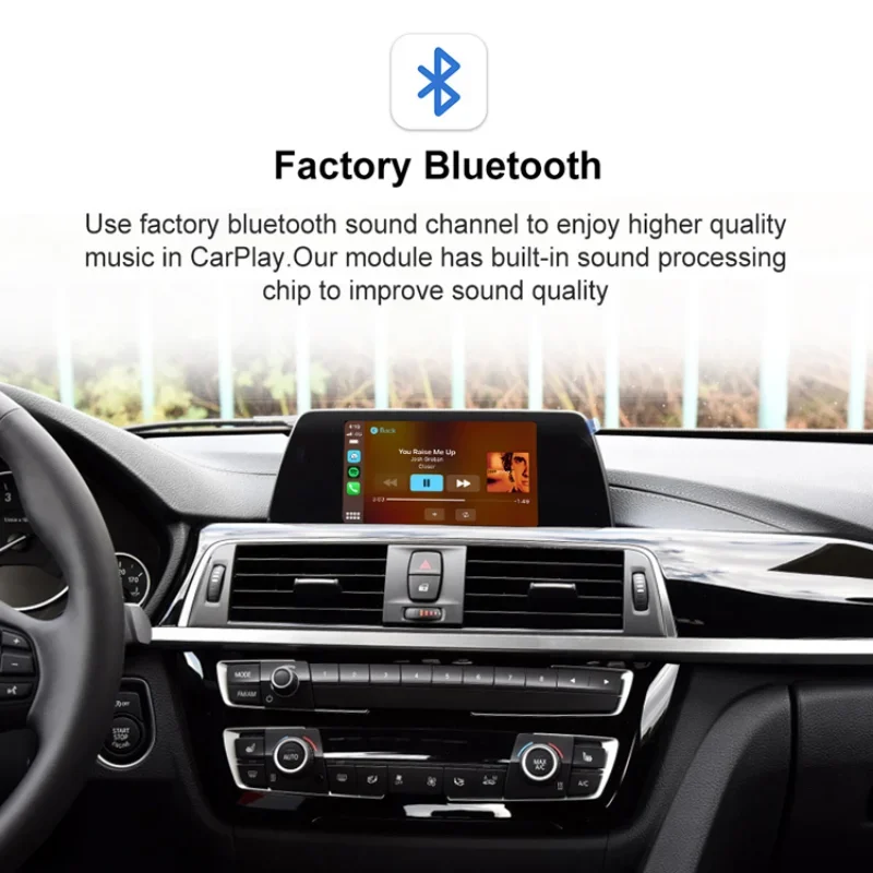 

Беспроводной декодер Apple CarPlay для BMW 2017-2018 EVO с Android Auto ai Box Mirror Link AirPlay