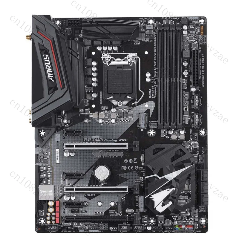 

used FOR GIGABYTE Z370 AORUS Gaming WIFI Motherboard LGA1151 64GB HDMI