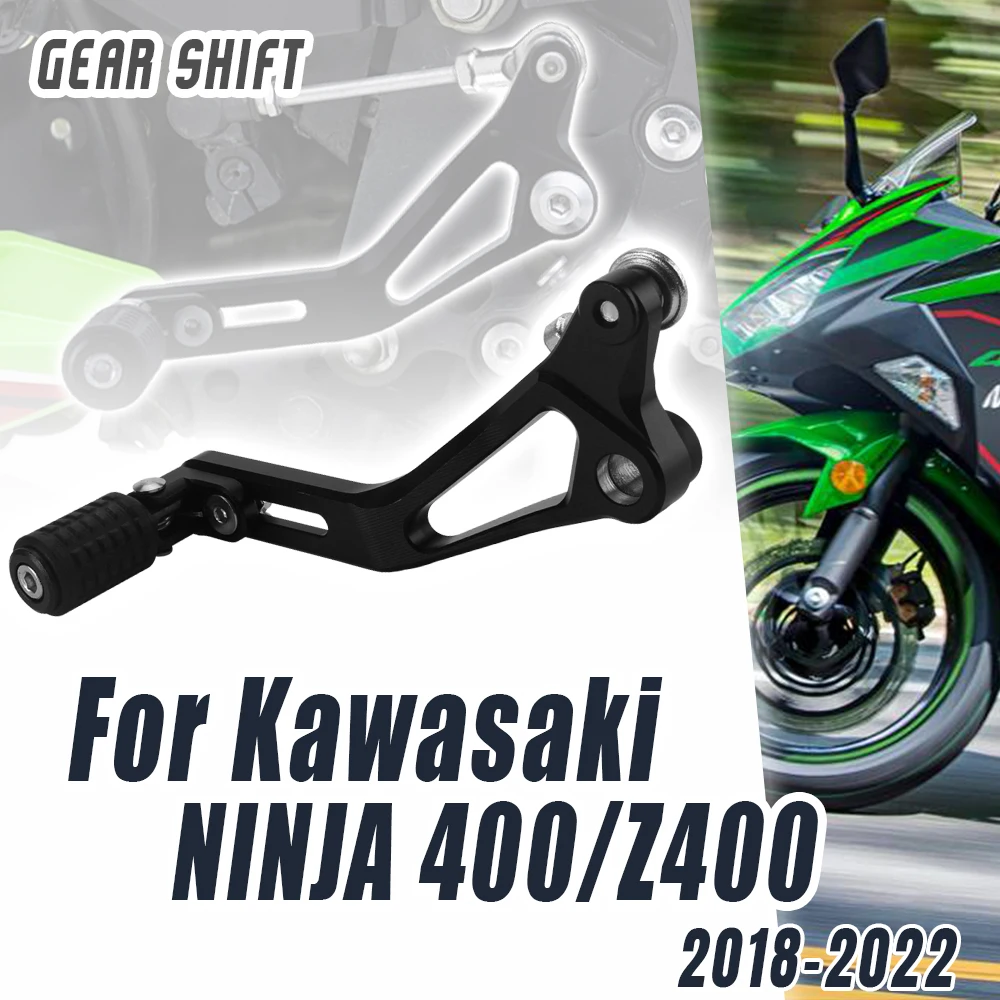 

Рычаг переключения передач для Kawasaki NINJA 400 Z400 Z 400 2018-2023 2022 2021 2020, рычаг переключения передач, педаль, аксессуары для мотоциклов Z-400