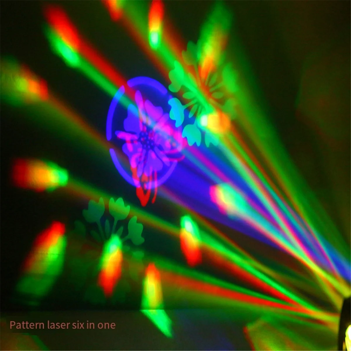 Lumière de scène activée par le son, 80W, auto par télécommande DMX, pour mariage, club de danse, prise UE