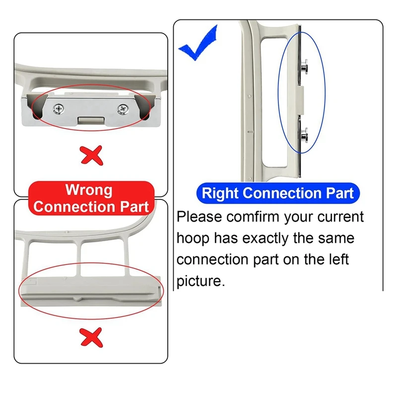 New For Brother SE600 PE550D SE700 PE535 SE400 PE525 PE540D PE500 SE625 Innovis Babylock Brother Embroidery Machine Hoop